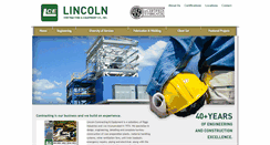 Desktop Screenshot of lincolncontracting.com